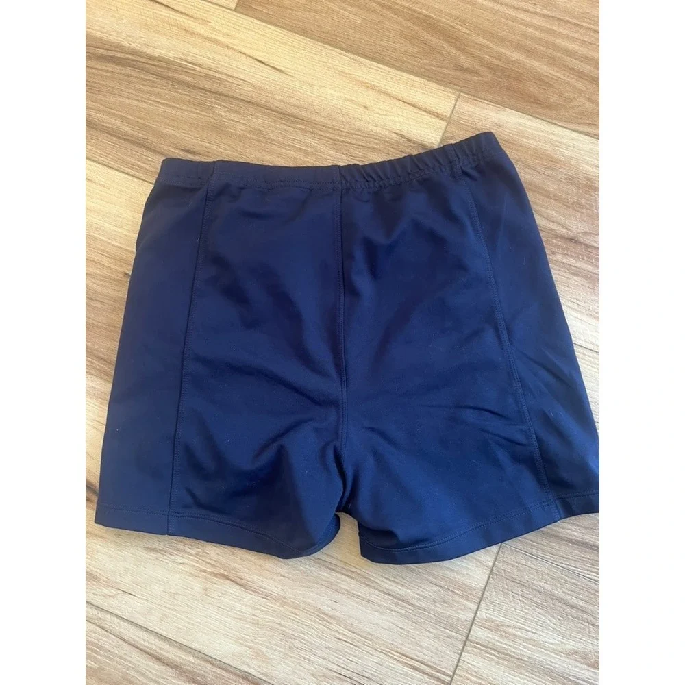 VTG Nike Alpha‎ Project Kids Navy Blue Compression Athletic Shorts Size L 12-14